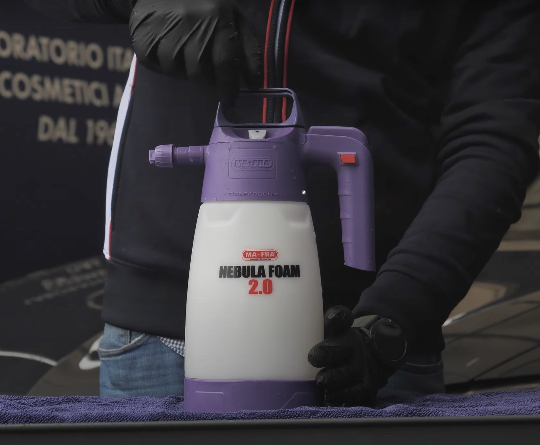 mafra nebula foam 2.0 sprayer (bi use foam sprayer) mafra nebula foam 2.0 sprayer (bi use foam sprayer)
