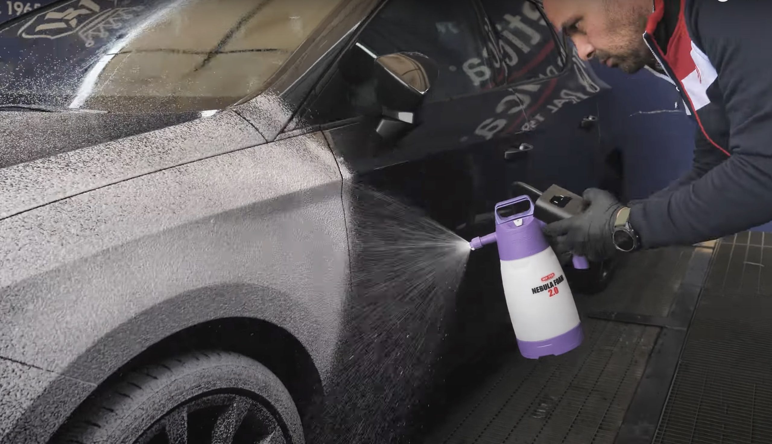 Mafra Nebula Foam 2.0 Sprayer (Bi-use Foam sprayer) Mafra Nebula Foam Sprayer 2 Foam Typres