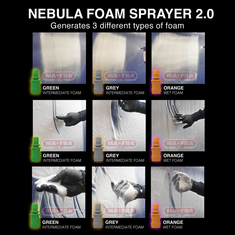 Mafra Nebula Foam 2.0 Sprayer (Bi-use Foam sprayer) Mafra Nebula Foam 2.0 Sprayer (Bi-use Foam Nebuliser) - Mafra Official Store Singapore